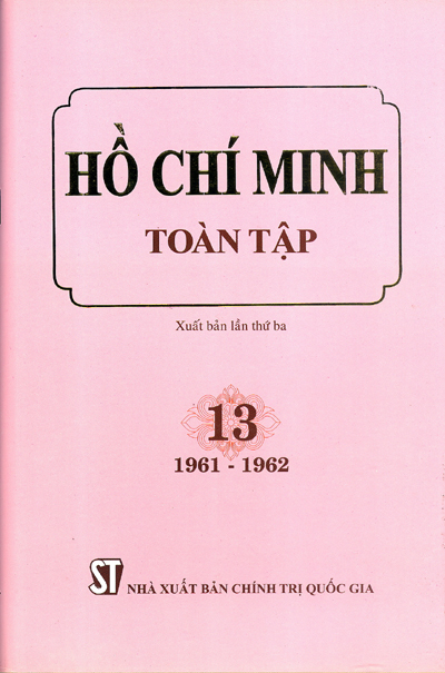 Hồ Chí Minh Toàn tập - Tập 13