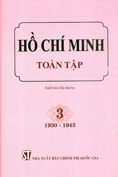 Hồ Chí Minh Toàn tập - Tập 3