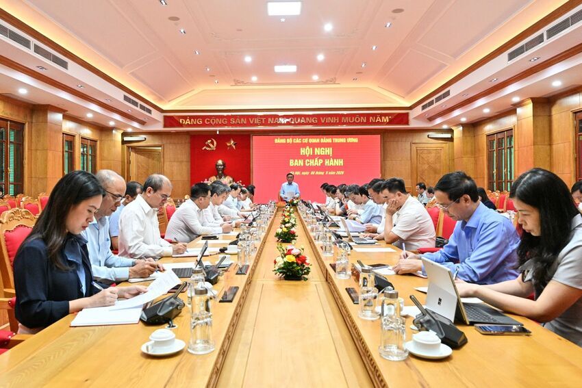 Ban hành Quy chế làm việc mẫu của 4 Đảng uỷ trực thuộc Trung ương