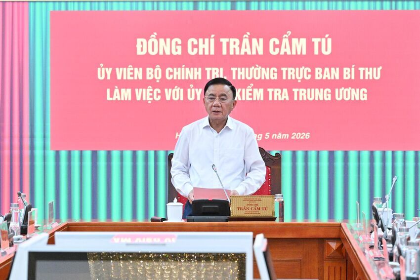 Kết luận của Bộ Chính trị về việc tiếp tục thực hiện Kết luận số 34-KL/TW về Chiến lược công tác kiểm tra, giám sát của Đảng đến năm 2030