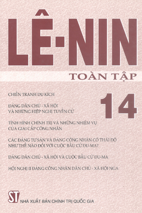 Lênin toàn tập - Tập 14