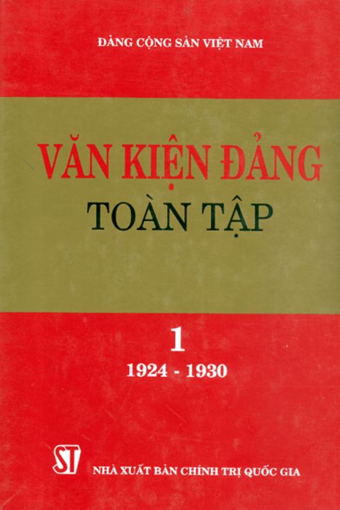 Văn kiện Đảng toàn tập - Tập 1
