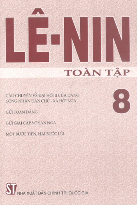 Lênin toàn tập - Tập 8
