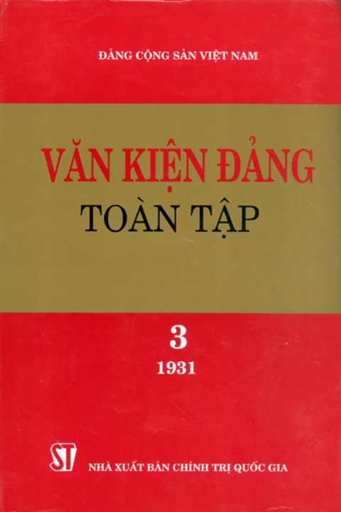 Văn kiện Đảng toàn tập - Tập 3
