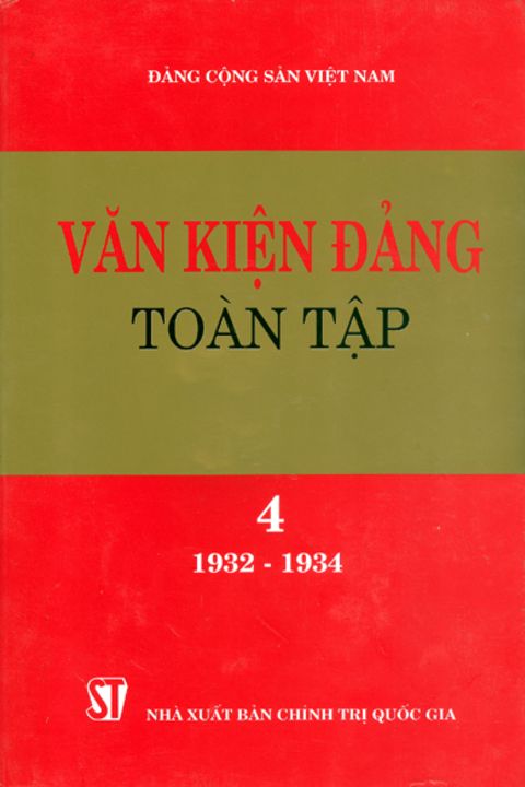Văn kiện Đảng toàn tập - Tập 4