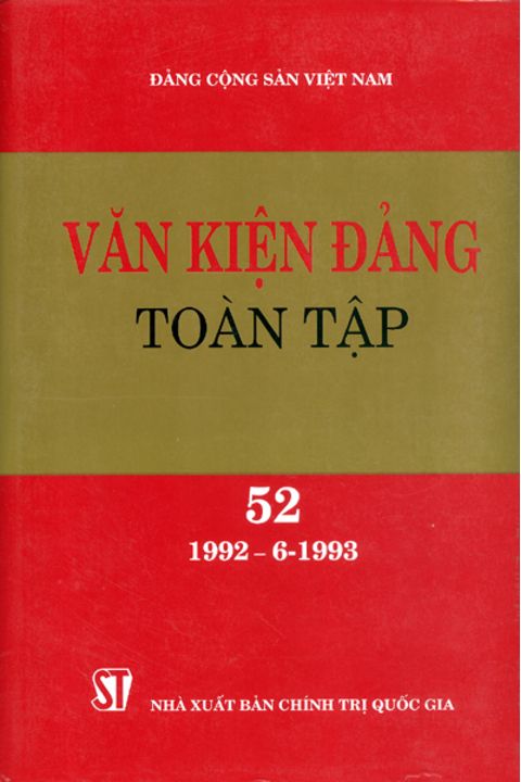 Văn kiện Đảng toàn tập - Tập 52