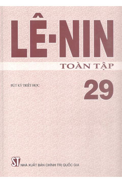 Lênin toàn tập - Tập 29