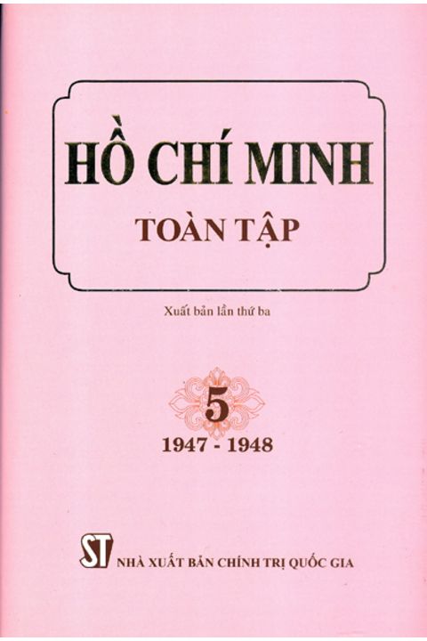 Hồ Chí Minh Toàn tập - Tập 5