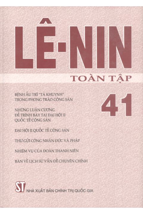 Lênin toàn tập - Tập 41
