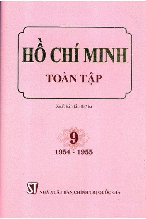 Hồ Chí Minh Toàn tập - Tập 9