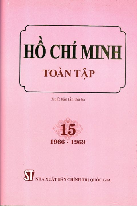 Hồ Chí Minh Toàn tập - Tập 15