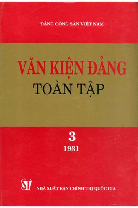 Văn kiện Đảng toàn tập - Tập 3