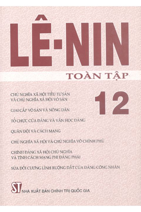 Lênin toàn tập - Tập 12