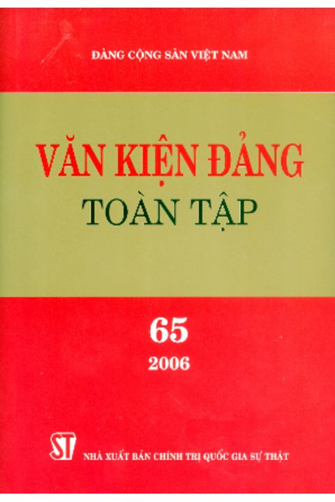 Văn kiện Đảng toàn tập tập 65
