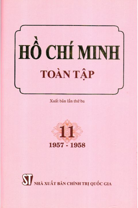 Hồ Chí Minh Toàn tập - Tập 11