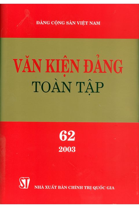 Văn kiện Đảng toàn tập tập 62
