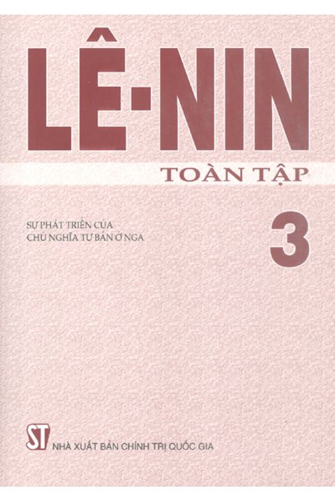 Lênin toàn tập - Tập 3