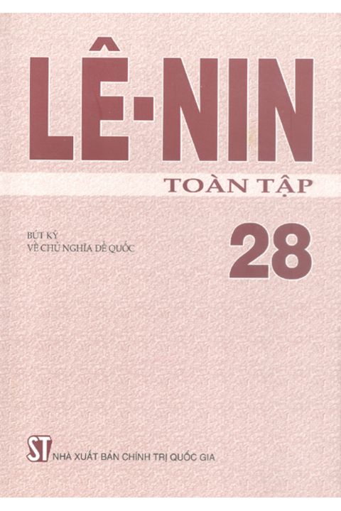 Lênin toàn tập - Tập 28