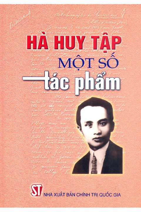 Hà Huy Tập - Một số tác phẩm