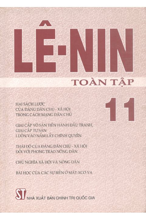 Lênin toàn tập - Tập 11