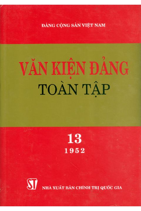 Văn kiện Đảng toàn tập - Tập 13