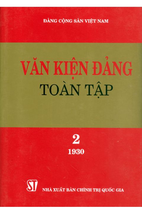 Văn kiện Đảng toàn tập - Tập 2