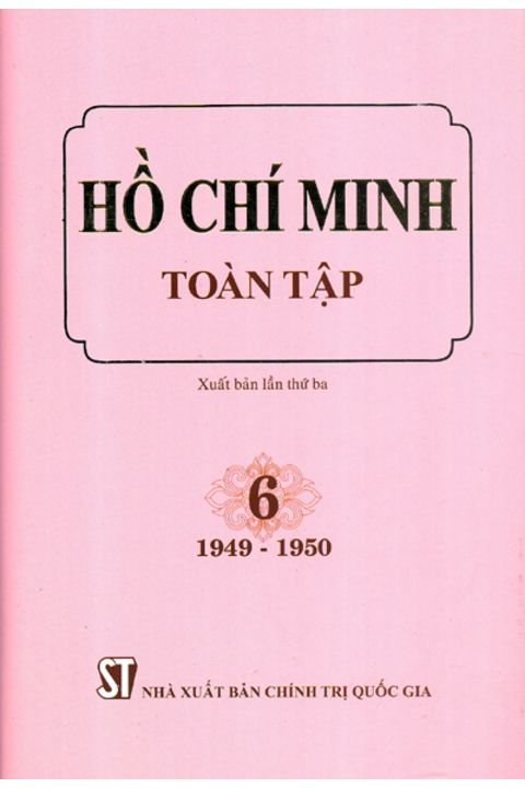 Hồ Chí Minh Toàn tập - Tập 6