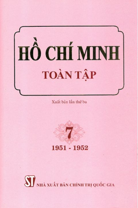 Hồ Chí Minh Toàn tập - Tập 7