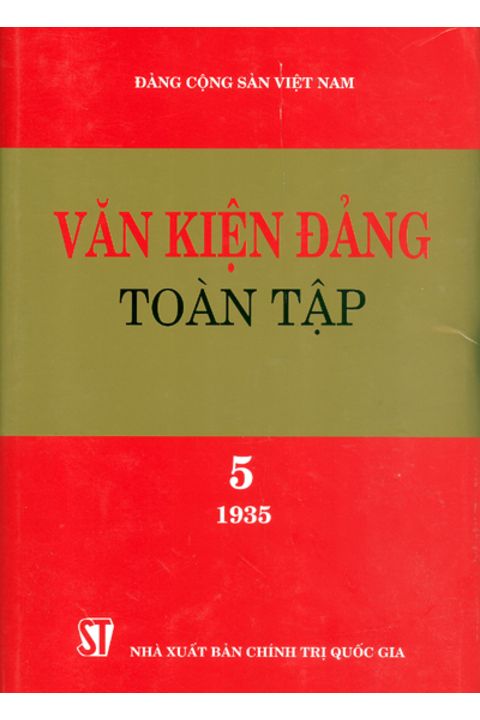Văn kiện Đảng toàn tập - Tập 5
