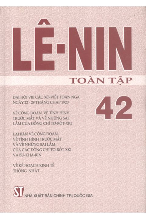 Lênin toàn tập - Tập 42