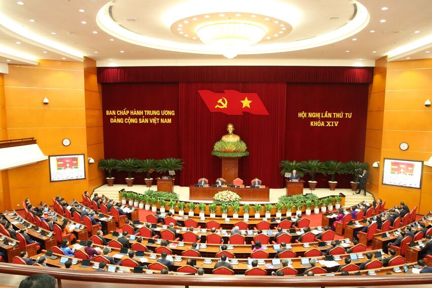 Nghị quyết Hội nghị lần thứ tư Ban Chấp hành Trung ương Đảng khóa XIV