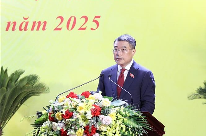 Đồng chí Lê Minh Hưng, Ủy viên Bộ Chính trị, Bí thư Trung ương Đảng, Trưởng Ban Tổ chức Trung ương. Ảnh: TTXVN