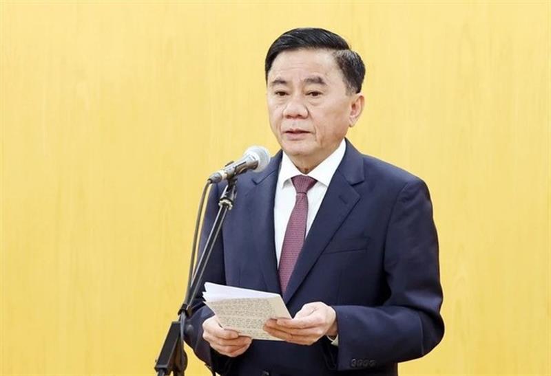 Ủy viên Bộ Chính trị, Thường trực Ban Bí thư Trần Cẩm Tú.