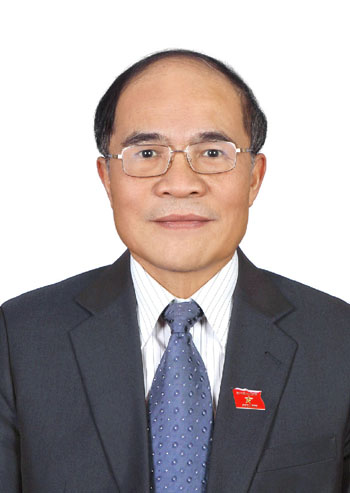 Đồng chí Nguyễn Sinh Hùng