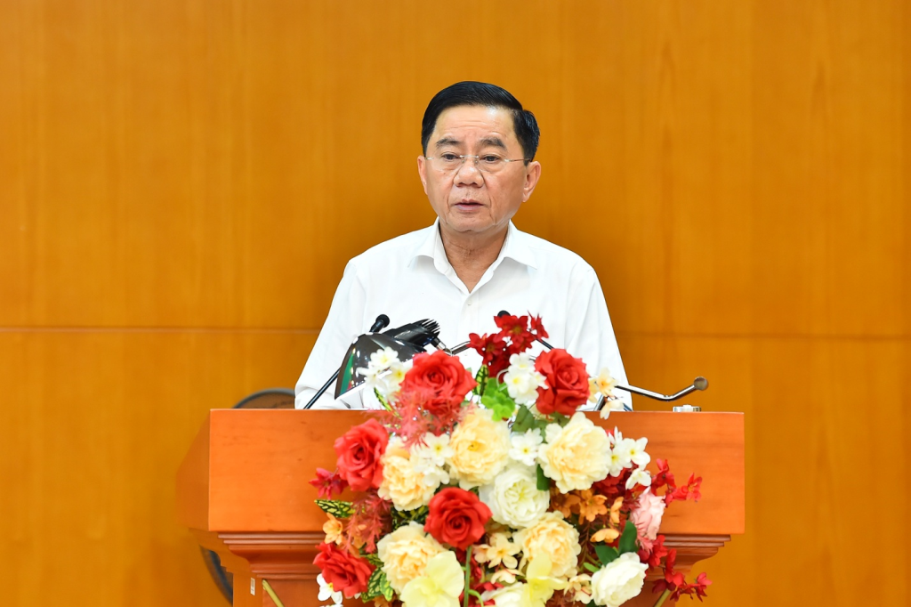 Đồng chí Trần Cẩm Tú, Ủy viên Bộ Chính trị, Thường trực Ban Bí thư. (Nguồn ảnh: ubkttw.vn).