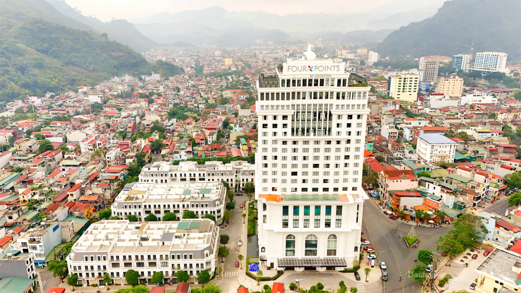 Một góc thành phố Hà Giang. (Ảnh: Xuân Phúc/Báo Hà Giang).